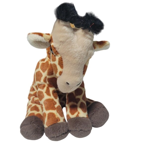 Wild Republic Giraffe 12 inch Plush Spots Yellow Brown Realistic Stuffed Animal - Picture 1 of 8